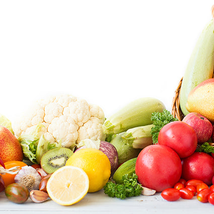 Basket of Fruits and Veggies