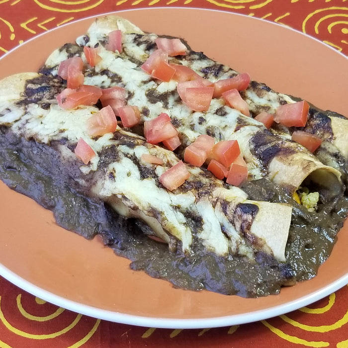 Image of Meatless Mole Enchiladas