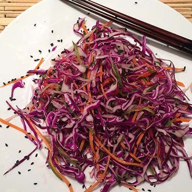 Image of Thai Coleslaw with Ginger Grapefruit