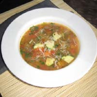 Image of Healthy Roasted Vegetable Soup