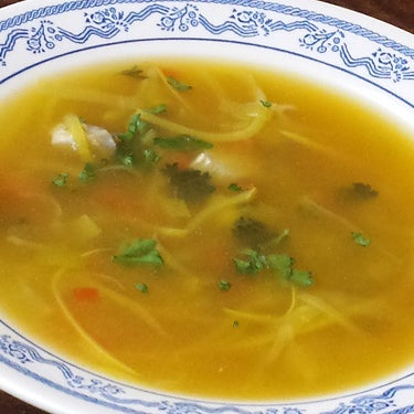 Image of Chicken “Noodle” Soup