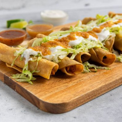 Image of “Puebla Style” Shredded Chicken Taquitos