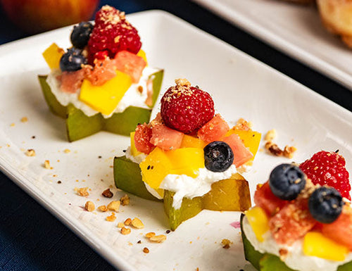 Deconstructed Citrus & Berry Parfait