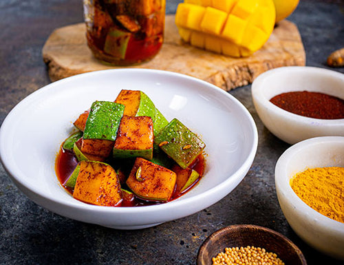 Indian Pickled Mango (Aam Ka Achar)