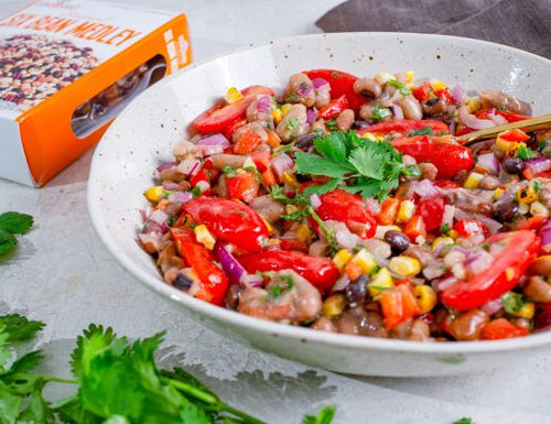 Six Bean & Grilled Corn Salad