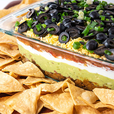 Image of Almost Meaty 7 Layer Dip