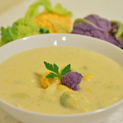 Image of Baby Cauliflower-Potato Cheese Soup