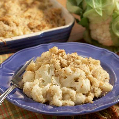Image of Cauliflower and Macaroni Au Gratin