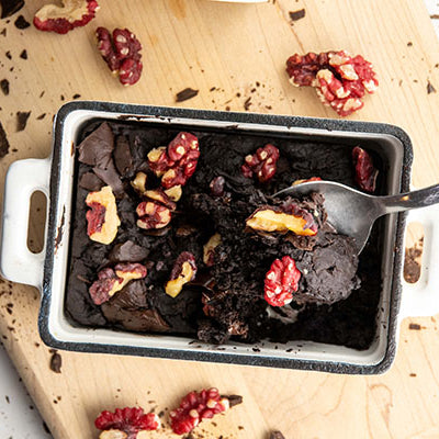 Image of Cocoa and Red Kidney Bean Brownies