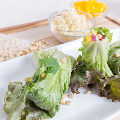 Image of Couscous Lettuce Wraps