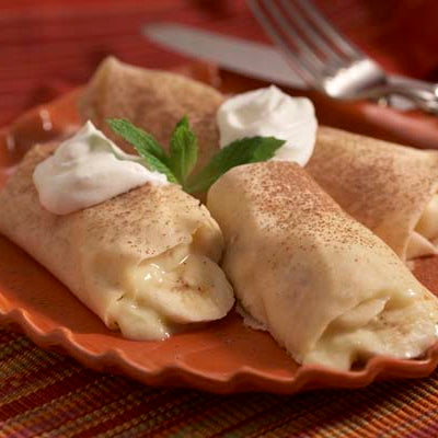 Image of Delicious Mother's Day Banana Crepes