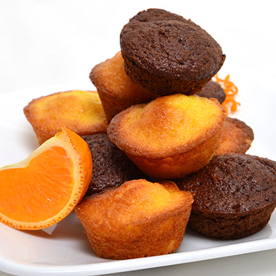 Image of Easy Pixie Tangerine Mini Cupcakes
