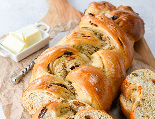 Hatch Pepper Pecan & Tart Cherry Challah Bread