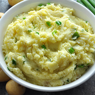 Image of Baby Dutch Yellow® Smashed Potatoes with Green Onion and Sour Cream