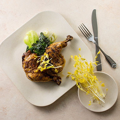 Image of Slow Cooked Asian Chicken with Stir Fried Asian Greens