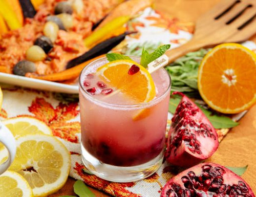 Spiced Pomegranate Spritz