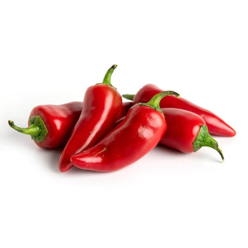 Image of  1 Pound Red Fresno Peppers Vegetables
