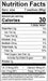 Image of  Morel Mushrooms Nutrition Facts Panel