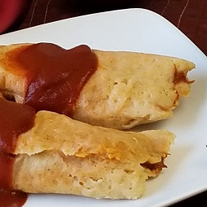 Pork and Red Chile Sauce Tamales