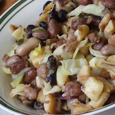 Image of Six-Bean Cabbage ‘n Potatoes