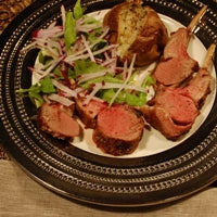 Image of Perfect Rack of Lamb with Caramelized Shallots, Fig and Thyme Crust