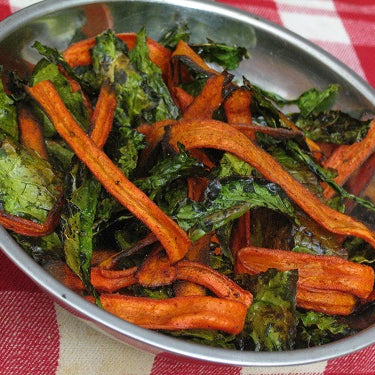 Image of Kale Chips & Carrot Ribbons
