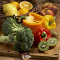 Image of organic fruits and vegetables