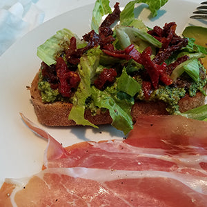 Image of Marseille-Style Open-Faced BLT Sandwich