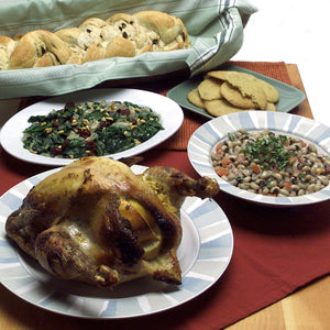 Image of festive dishes