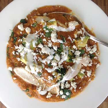 Image of Pressure Cooker Authentic Mexican Tortilla Soup