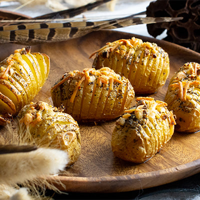 Hasselback Dutch Yellow® Potatoes