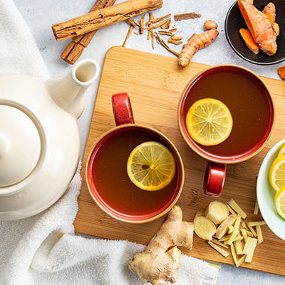 Ginger Turmeric Lemon Tea