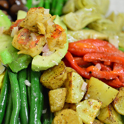 Lobster and Dutch Yellow® Potato Nicoise Salad
