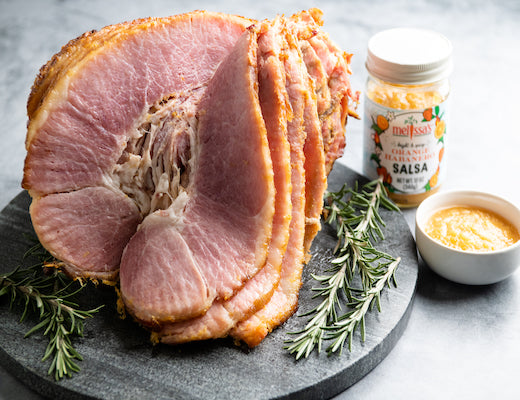 Orange Habanero Salsa-Honey Marinated Smoked Ham — Melissas Produce