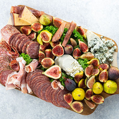 Fig, Meat and Cheese Grazing Board