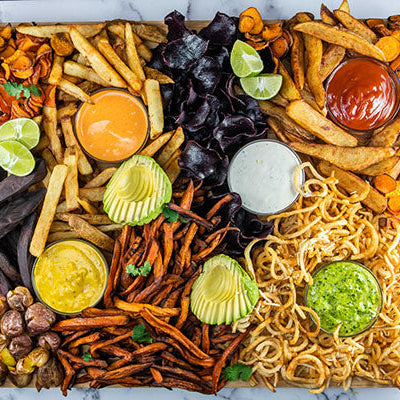 Fried Potato Grazing Board