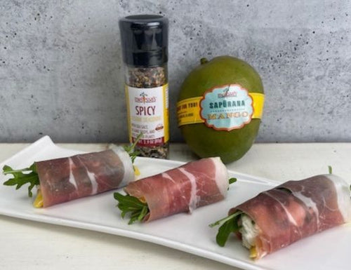 Image of Prosciutto Wrapped Mango Spears