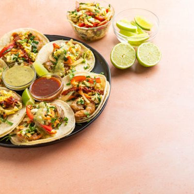Image of Asian Style Shrimp Street Tacos