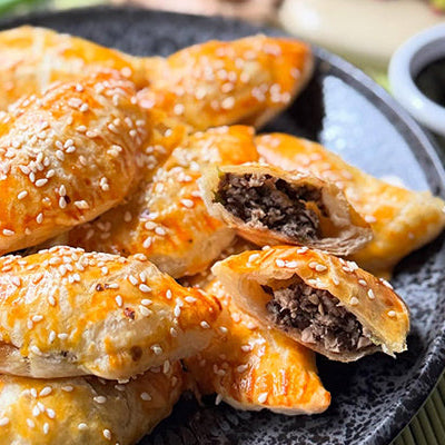 Image of Chinese Baked Mushroom Dumplings