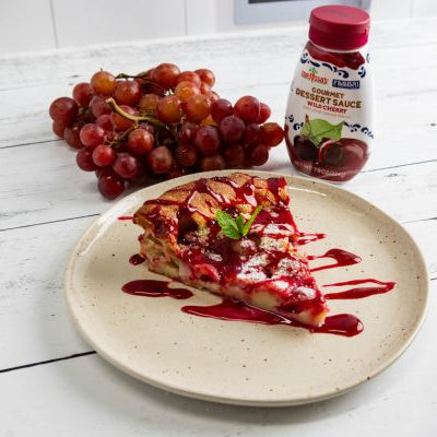 Image of Wild Cherry and Red Muscatos™ Grape Clafoutis