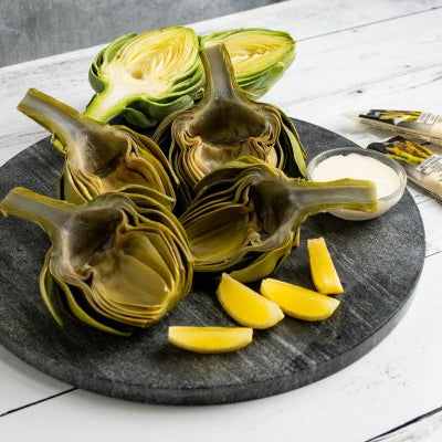 Artichauts au Natural (Boiled Artichokes)