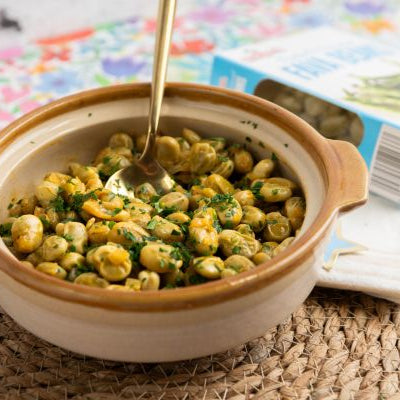 Image of Spanish Style Fava Bean Tapa