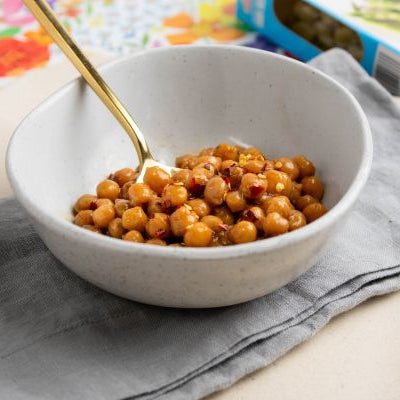 Image of Sticky Sesame Chickpeas
