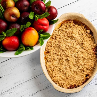 Image of Yellow Summer Peach Crisp