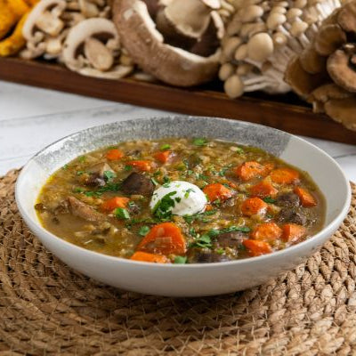 Image of Mushroom and Barley Stew