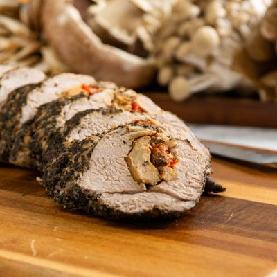 Image of Mushroom Stuffed Pork Tenderloin