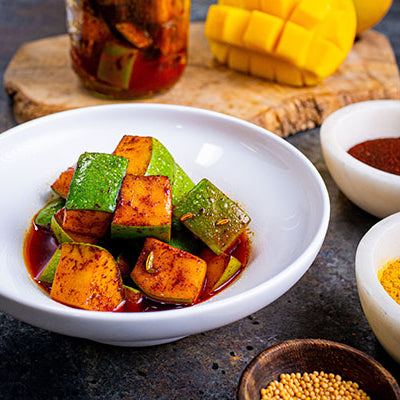 Indian Pickled Mango (Aam Ka Achar)