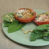 Image of Baked Tomato Cups with Pine Nuts