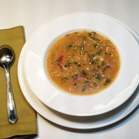 Image of South Indian Orange Lentil Soup with Tomato, Ginger and Coconut