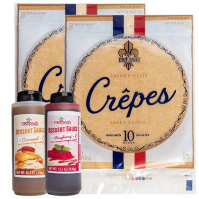 Image of Crepes and Dessert Sauces